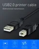 15M 3M 5M 10M USB A Male to B Male 20 Data Charging Cable For HP EPSON Computer Connected Printer Scanner Cable1554085