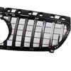 1 piece High quality ABS Auto Front Grille Black/ Silver Kidney Mesh Grilles For B-ENZ A CLASS W176