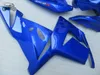 L'abitudine libera di kit carenatura del motociclo per Kawasaki 2004 Ninja ZX10R 2005 blu scuro 04-05 carenature cinesi impostati ZX10R 04 05 ZX 10R