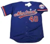 Vintage Montréal Expos 22 Rondell White 40 Henry Rodriguez 33 Jose Canseco Baseball Jersey