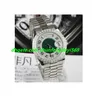 Montre de luxe 3 Style Mens 38MM S.Steel Full Diamond Pave Cadran Montre 118348 Automatique Mode Montres pour hommes Montre-bracelet