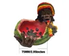 Nytt europeiskt individuellt hantverk av Jamaica Watermelon Resin Ashtray