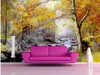 forest wallpapers landscape oil painting background wall modern 3d wallpaper for living room