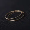 Gold Geometric Ring For Women Jewelry Fashion Cute Thin Slim knuckle Joint Ring Set Female Party Gifts Whole2137498