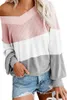 European new sweater explosion models women's bat shirt female long-sleeved loose t-shirt female support mixed batch