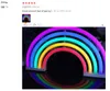 New Cute Rainbow Neon Sign LED Rainbow Light Lamp for Dorm Decor Rainbow Decor Neon Lamp Wall Decor Christmas Neon Bulb Tube