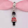 Andy Jewel 925 Sterling Silver Beads Toy Soldier Ciondolo Charm Adatto a bracciali gioielli stile Pandora europeo Collana 791513ENMX