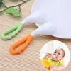 5 Pcs Infant Baby Safe Spoon Solid Feeding Pacifier Bending Spoon Curved Training Eating Utensils Baby curved spoon