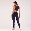 Women Yoga Fitness Wear Vest Tank Top Sportwear Workout Tracksiut Sport Clothing Sport Suit Set Sportswear Yoga Clothes Gym Suit