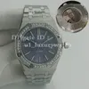 qualité supérieure montre diamant hommes mouvement mécanique automatique montre toute la natation en acier inoxydable super montre en verre saphir brillant u1