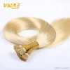 VMAE European Blonde Brown Natural Black 0.5g Strand 100g Pre Bonded Straight Keratin Stick I Tip Human Hair Extensions