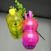 color of water glass Snuff Bottle Gourd Wholesale Bongs Oil Burner Glass Pipes Water Pipes Glass Pipe Oil Rigs Smoking