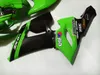 Motocycle fairings set for Kawasaki Ninja ZX6R 636 05 06 ZX-6R 2005 ZX 6R 2006 green black road racing fairing bodywork