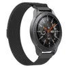 Per Samsung Galaxy 42mm 46mm Cinturino per orologio Cinturino milanese Acciaio inox perni a sgancio rapido Gear S3 S2 22mm 20mm