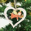 10 Stück Weihnachtsglocken-Engel, Weihnachtsbaumschmuck, hängende Holzanhänger, Geschenke, Weihnachtsdekorationen für Zuhause, Adornos De Navidad 20191225R