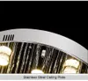 거실 식당 계단에 대한 고급 크리스탈 샹들리에 아름다운 구형 디자인 램프 현대 실내 벽걸이 조명