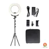 14 inches LED Ring Lights with Stand Phone Holder Remote Control Outer Lighting Kit 38W 3200K-5500K for Video Shooting Makeup Photography