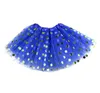 Kids Designer Kläder Tjejer Tutu Kjolar Baby Guld Polka Dot Kjolar Princess Tulle Ballet Kjol Sequins Shine Pettiskirts Dance Wear C7199