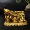 Golden Ganesha Standbeeld Boeddha Olifant God Sculptuur Ganesh Figurines Resin Craft Home Garden Flowerpot Decoratie Boeddhabeelden