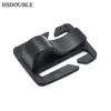 50pcslot Plastic Sternum Strap Trap Pipe Clip Holder för utomhusbehör för Paracordbackpack Webbing 25mm6795911