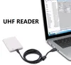 860-960MHZ UHF Desktop Reader USB uhf RFID Reader Writer ISO18000-6B/6C per sistema di controllo accessi per software demo SDK controllo accessi