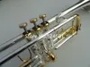più venduto tromba c tono c180sml239 chiave in ottone argento top strumento musicale con custodia bocchino spedizione gratuita