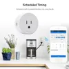 Ny Smart Plug Smart WiFi Power Socket US Plug Switch för Google Home App Control för Alexa Ansluten av WiFi-kontakten