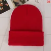 28 kolorów solidne dzieci designerskie czapki bawełniany dzianinowy kapelusz luksusowy designerski czapki czapki kobiety mężczyźni zimowe szydełkowe czapki czapki a046546491