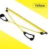 Portable Pilates Bar Kit With Resistance Band Pilates träning Stick Toning Bar Hem Gym Portable Total Body Workout5203007