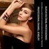 French Pop Jewelry 16 mm breites großes Armband, Vintage-Stahl-Emaille-Armband, Armreifen für Frauen, Geburtstagsgeschenk Y1905110193751227188927