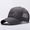 Big Head Man Plus Size Baseball Cap Men Summer Thin Fabric Mesh Sun Hat Male Snapback Hats M 55-59cm L 60-64cm Y19052004