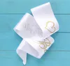 Per le donne di addio al nubilato Sashes Gold Letter Bride To Be Satin Sash Bridal Shower Wedding Hen Party Decoration DHL libera la nave