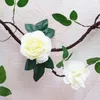 Slap-up Kunstbloemen Schuim Peony Vine Polystyreen Foam Peony Rattan voor bruiloft Decoraties verdorde boom rotan kunstmatige pioen