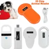 ISO11784/11785 FDX B 134.2KHz Lettore portatile Lettore di chip RFID per animali domestici per cane Cat OLED Display Animal Microchip Scanner per identificazione PET