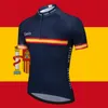 2020 Spanje Blauw Nieuwe Team Wielertrui Aangepaste Road Mountain Race Top Max Storm Maillot Ciclismo Fietsen Sets9952415