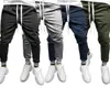 Pantalons de sport pour hommes Pantalons longs Survêtement Fitness Workout Joggers Pantalons décontractés