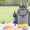 Thermotasche, Picknicktasche, isolierter Kühlrucksack, Picknick-Camping-Rucksack, Eiskühltaschen