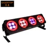 Gigertop New Led Bar Effect Wash Light 16X12W 6in1 LED+288 X 0.2W 3in1 RGB Smooth Dimmer Pixel Individual Led Control Ring Color