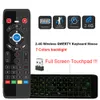 T16 Touchpad Clavier 2.4g Sans Fil Flying Air Mouse Mini Télécommande Pour Android Tv Box