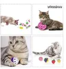 Gato brinquedo 24 pcs / set pet kit colapsible tunnel gato brinquedo divertimento sino pena ratos moldes pet gatinho cão gato play interativo suprimentos