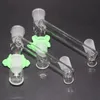 5 Style Glass Drop Down Hookahs Adapter z Reclaimer i 2 szt. Keck Clip 14mm 18mm Female Male Dropdown do platform wiertniczych fajki wodne