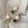 12 Styles Corea Vintage Emerald Hair Pins Геометрические стразы Закоры для женщин для женщин аксессуары для волос Barrette FJJ1729525927