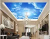 Papier peint pour plafond de ciel, beaux paysages, plafonds de ciel, plafond ensoleillé, mural227k