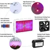 LED Grow Lights Full Spectrum 1000W 1200W 1500W Watt Double Chip Square för hydroponics växtväxande ljus