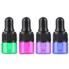 Colorful 1000pcs/lot Mini Glass Bottles 1ml 2ml 3ml 5ml Essential Oil liquid Dropper Bottle Perfume Sample Vials For Sale LX1538