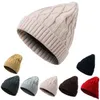 Gorros de punto Gorro Hip Hop Gorro de punto Gorro de lana Gorros elásticos de calle Gorro de lana de invierno Gorro de punto Gorros cálidos de moda 8 colores ZYQ 44