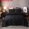 pleated bedding