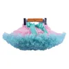 40 färger Retail Christmas Baby Girl Designer Clothes Tulle kjol Tutu Butterfly Ruffle pettiskirt kjolar korta kjolar boutique cl8571379