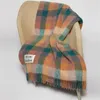 Classic Red Scarf Shawl Plaid Warm Shawl Fashion Tassel Wrap Scarf Sofa Bed Blanket Autumn Winter Adult Blanket1403622