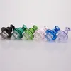 Cyclone Riptide Carb Cap Spinning Glass Cap For 25mm flat top banger Dome with spinning air hole Terp Pearl Quartz Banger Nail